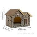 Cat House Outdoors a prueba de interiores Pet Waterproof